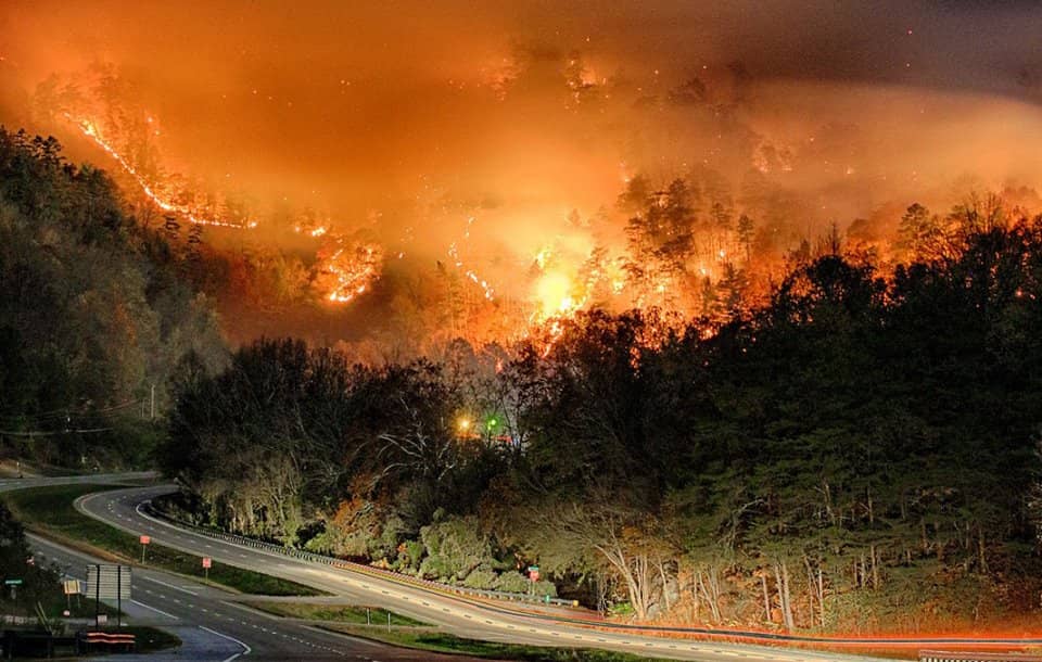 2016 Gatlinburg Wildfires