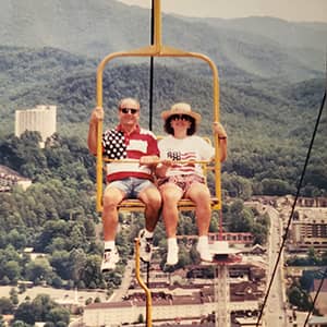 The upgraded double SkyLift Chair